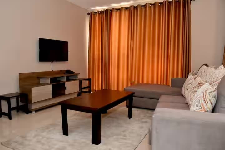 Studio Apartment furnished interior at Emilia Apartments, view 2