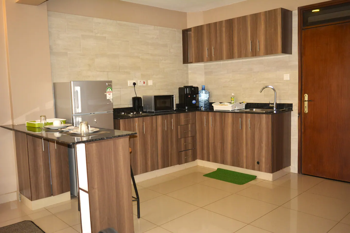 Equipped Kitchens at Emilia Apartments